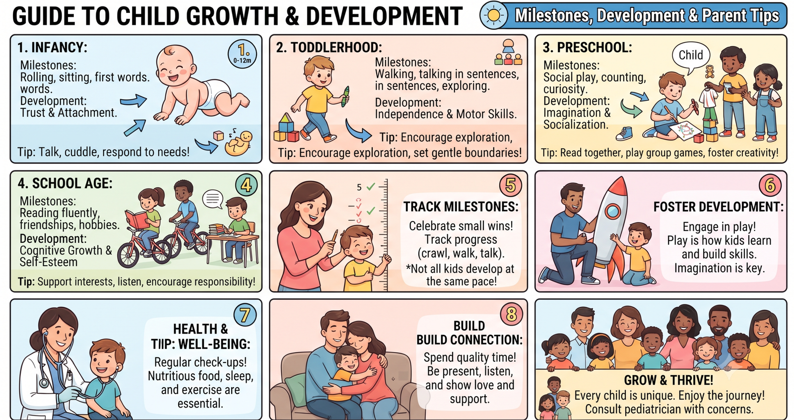 Child Growth & Development Guide | Milestones, Development & Parent Tips