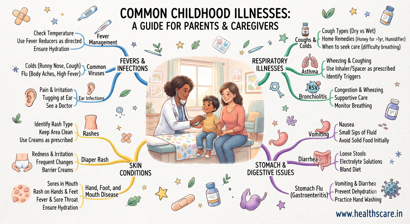 Common Childhood Illnesses A Guide for Parents & Caregivers