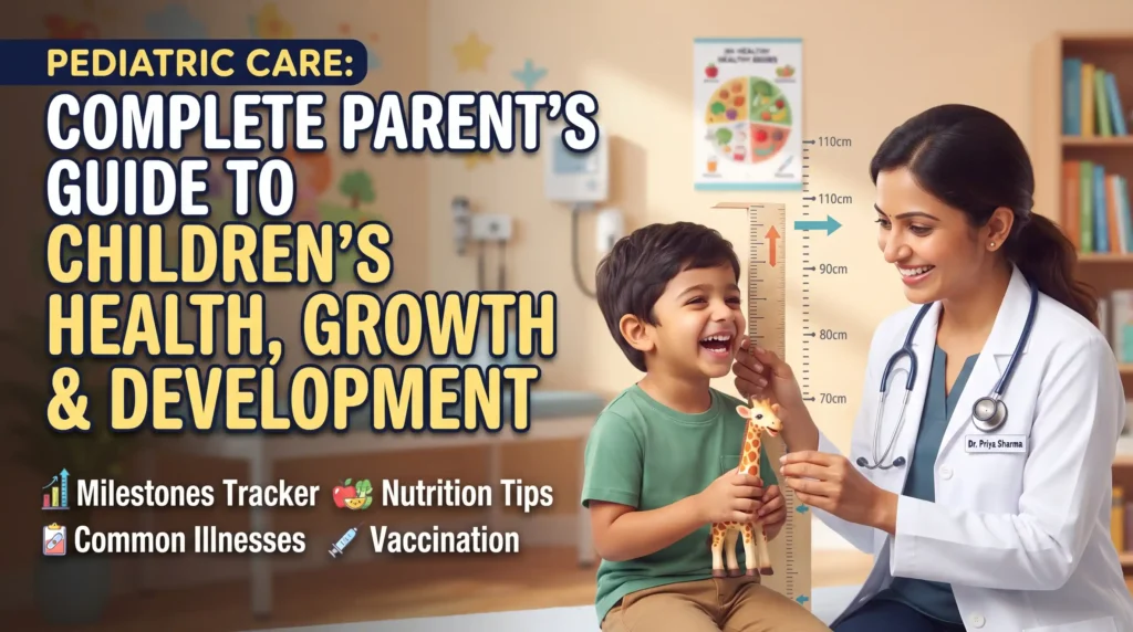 Pediatric Care: Complete Parent's Guide to Children's Health, Growth & Development