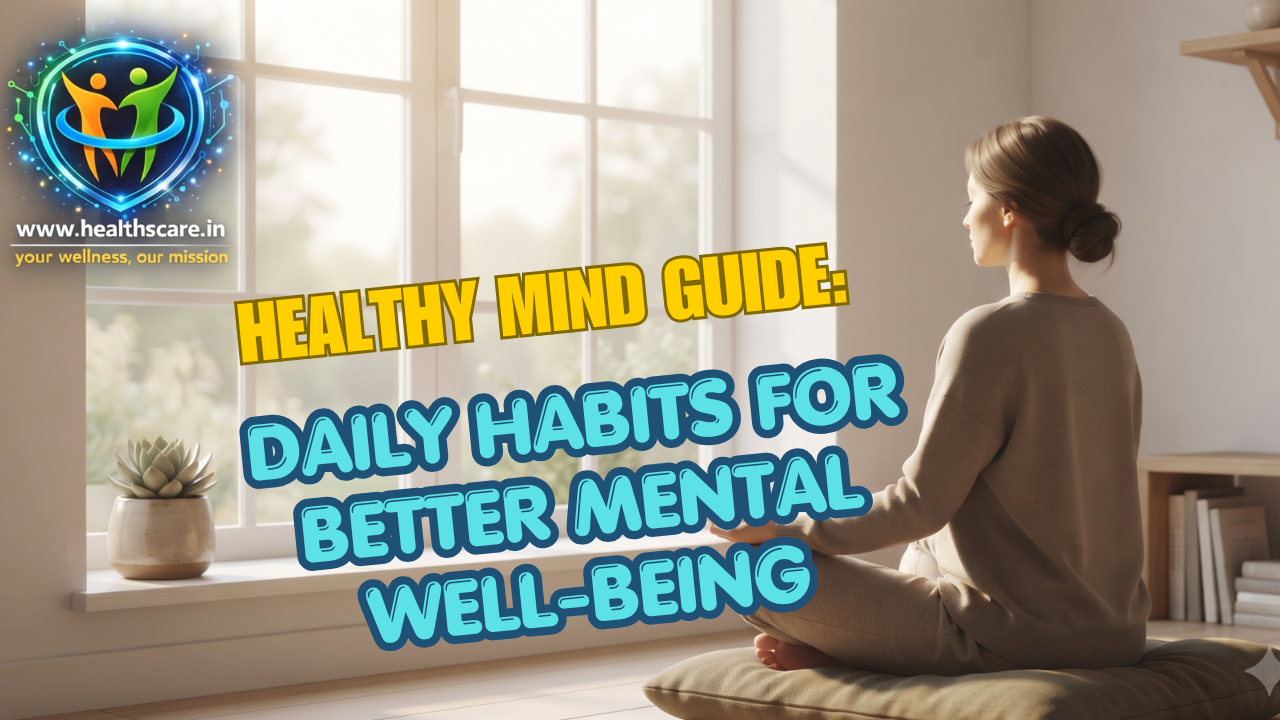 Healthy Mind Guide: Daily Habits for Better Mental Well-Being